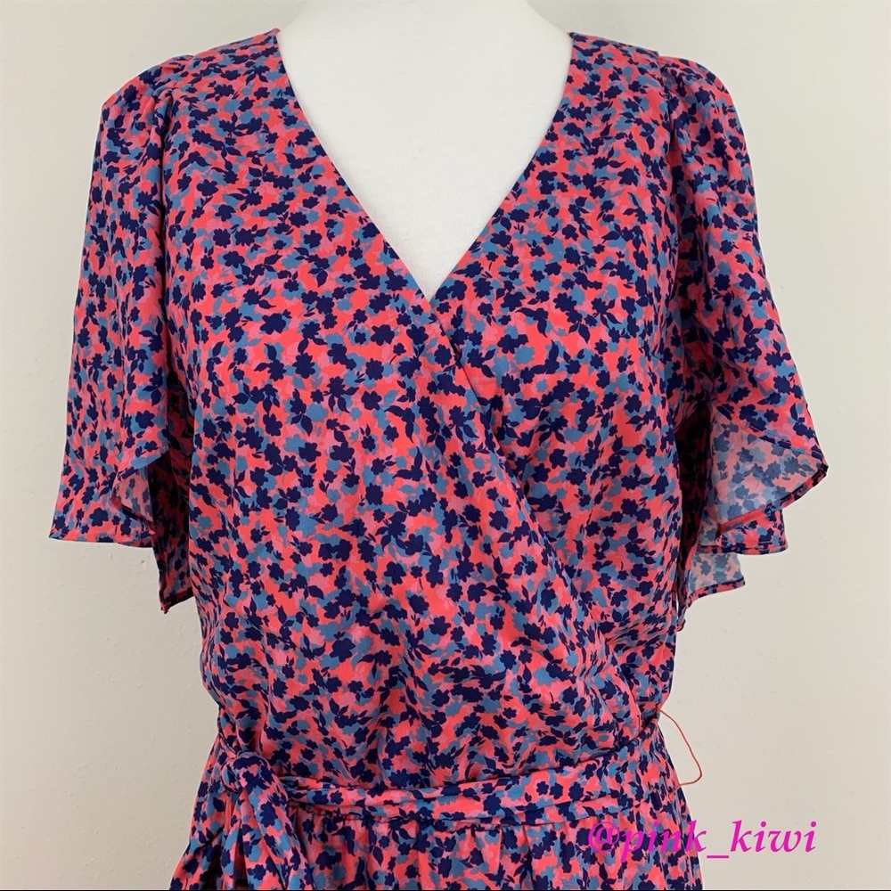 ⬇️REDUCED❗️Parker Floral Wrap Hi-Low Dress - Picture 2 of 16